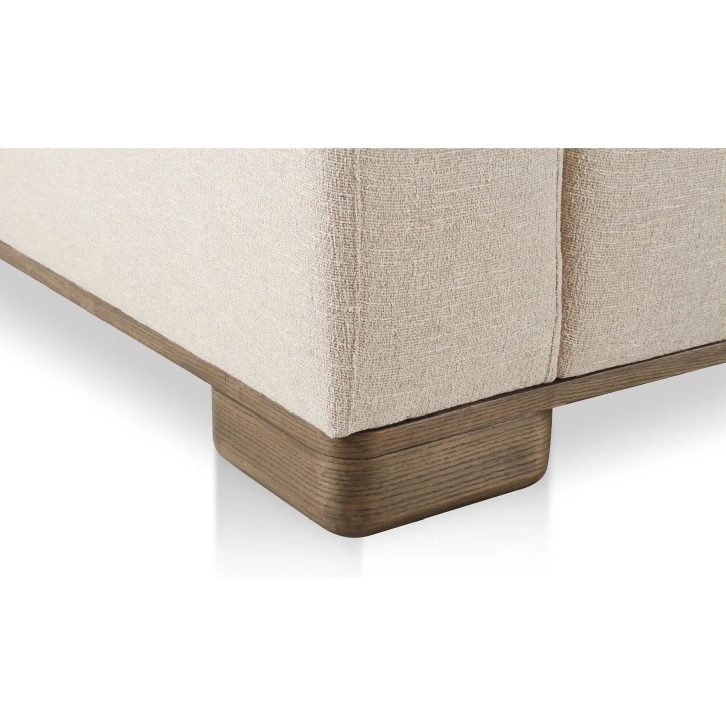 Luxury Beige Modular Sectional Sofa Modern Italian Style for Villa