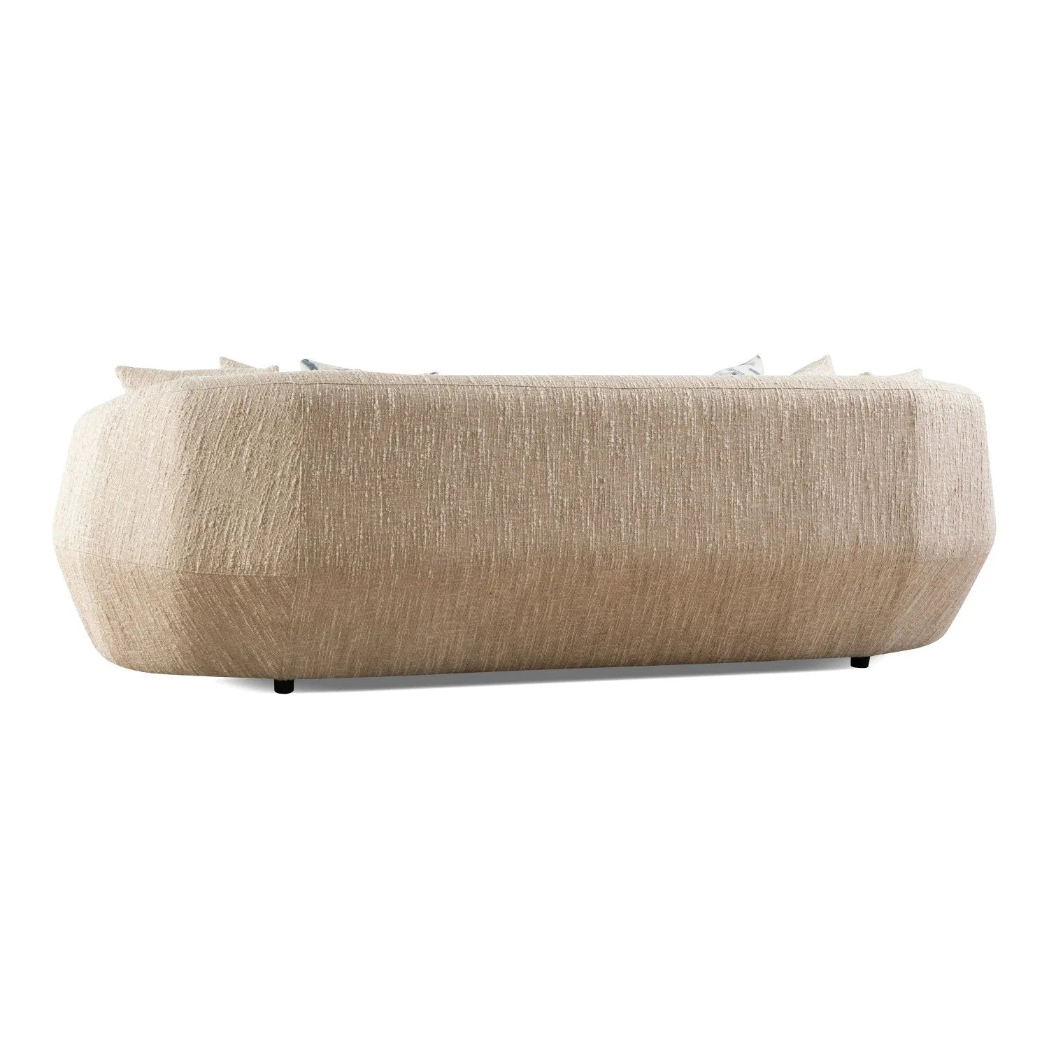 Luxury Belinda Beige Fabric Sofa Modern Italian Style for Villa