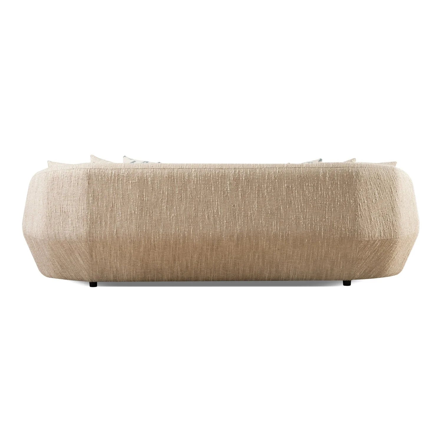 Luxury Belinda Beige Fabric Sofa Modern Italian Style for Villa