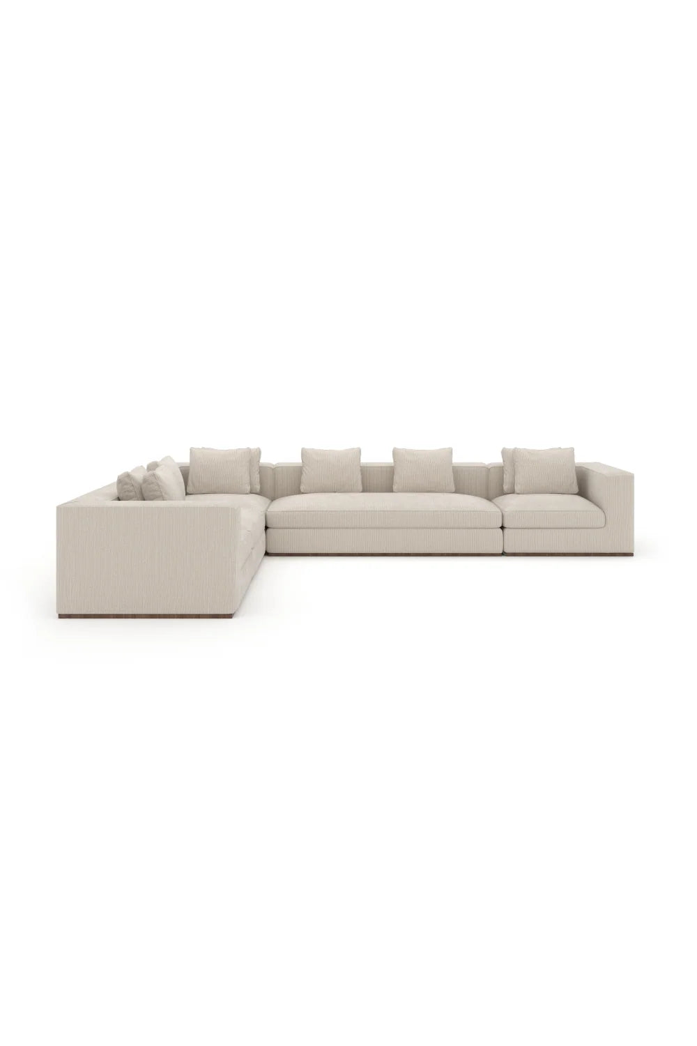 Luxury Bello Fabric Sectional Sofa Modern Italian Style for Villa