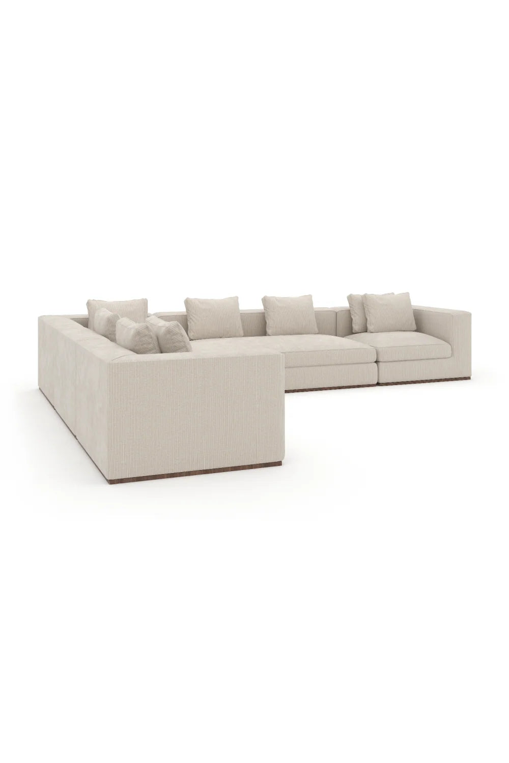 Luxury Bello Fabric Sectional Sofa Modern Italian Style for Villa
