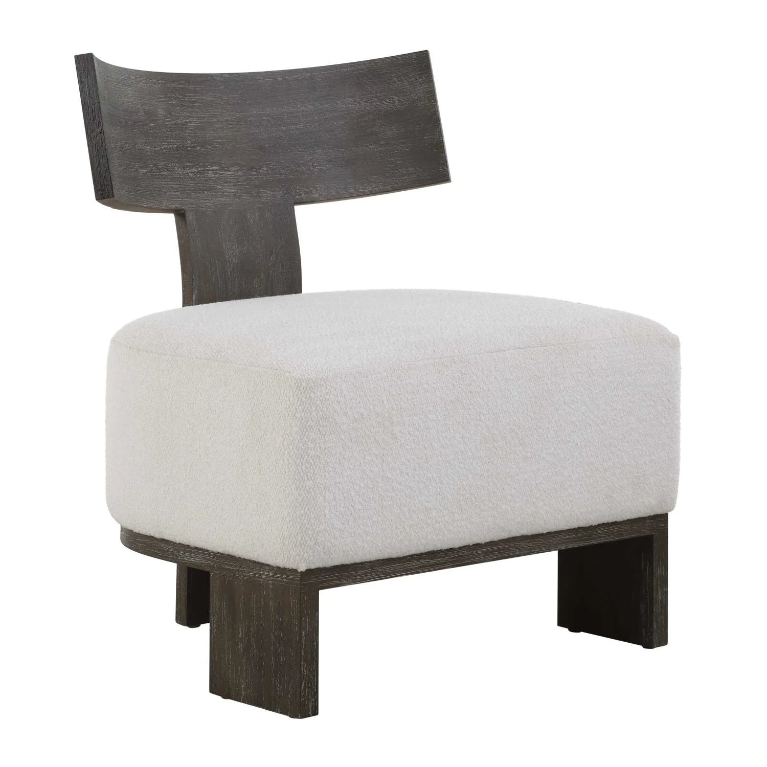 Luxury Bent Wood Accent Chair European Style for Villa