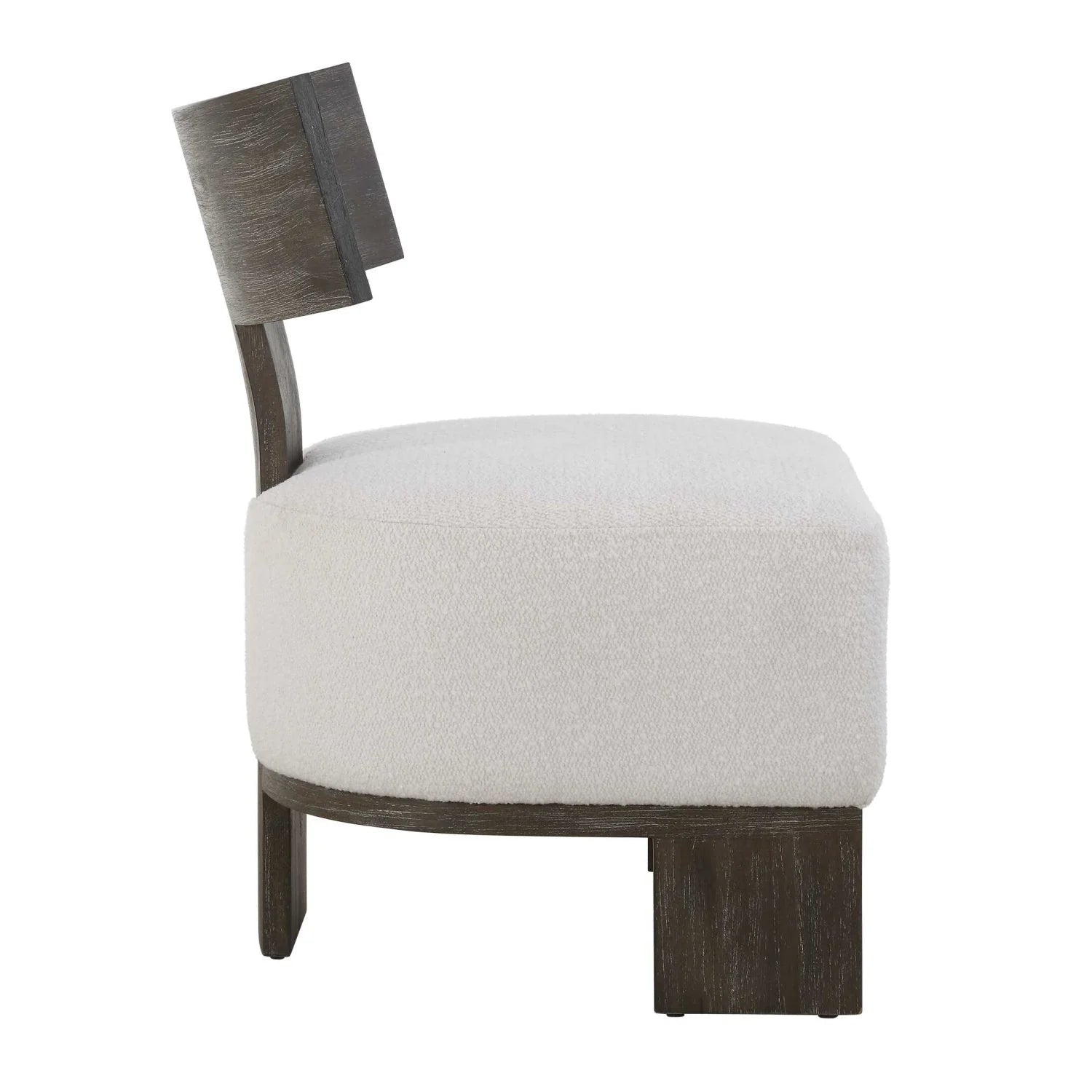 Luxury Bent Wood Accent Chair European Style for Villa