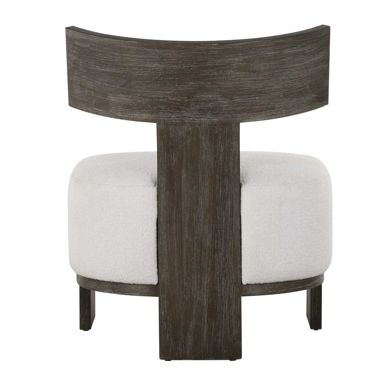 Luxury Bent Wood Accent Chair European Style for Villa