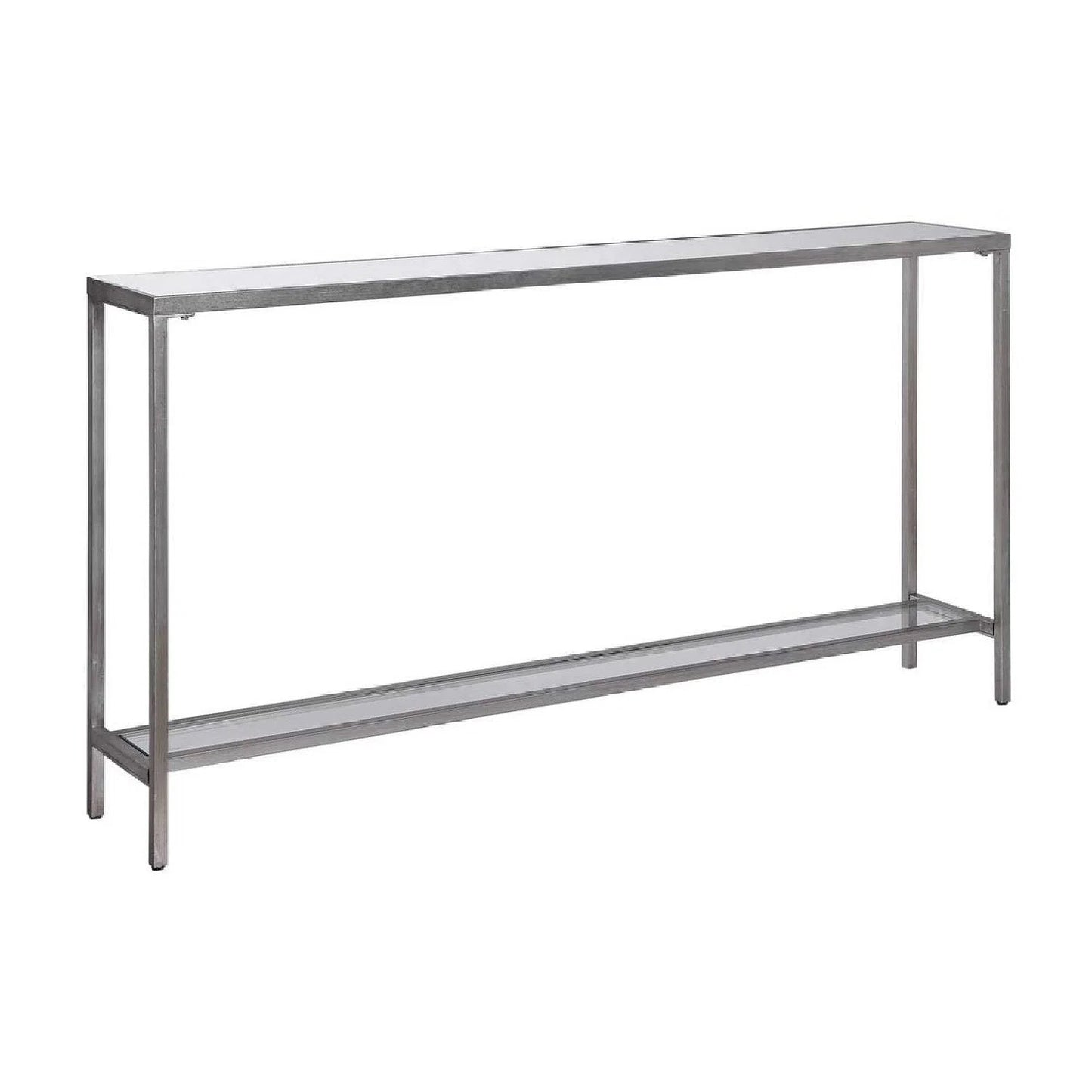 Luxury Beveled Mirror Console Table Modern Italian Style for Villa