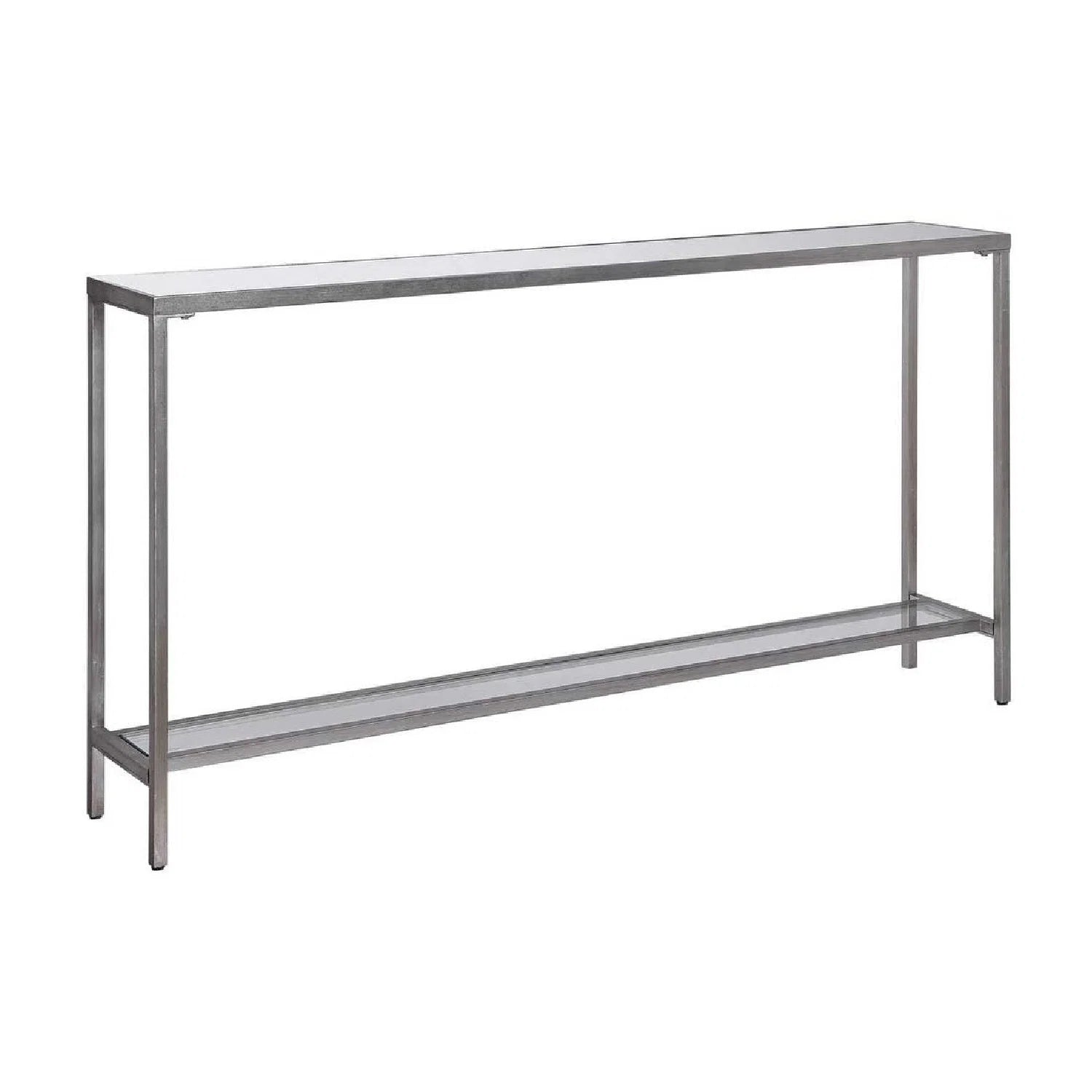 Luxury Beveled Mirror Console Table Modern Italian Style for Villa