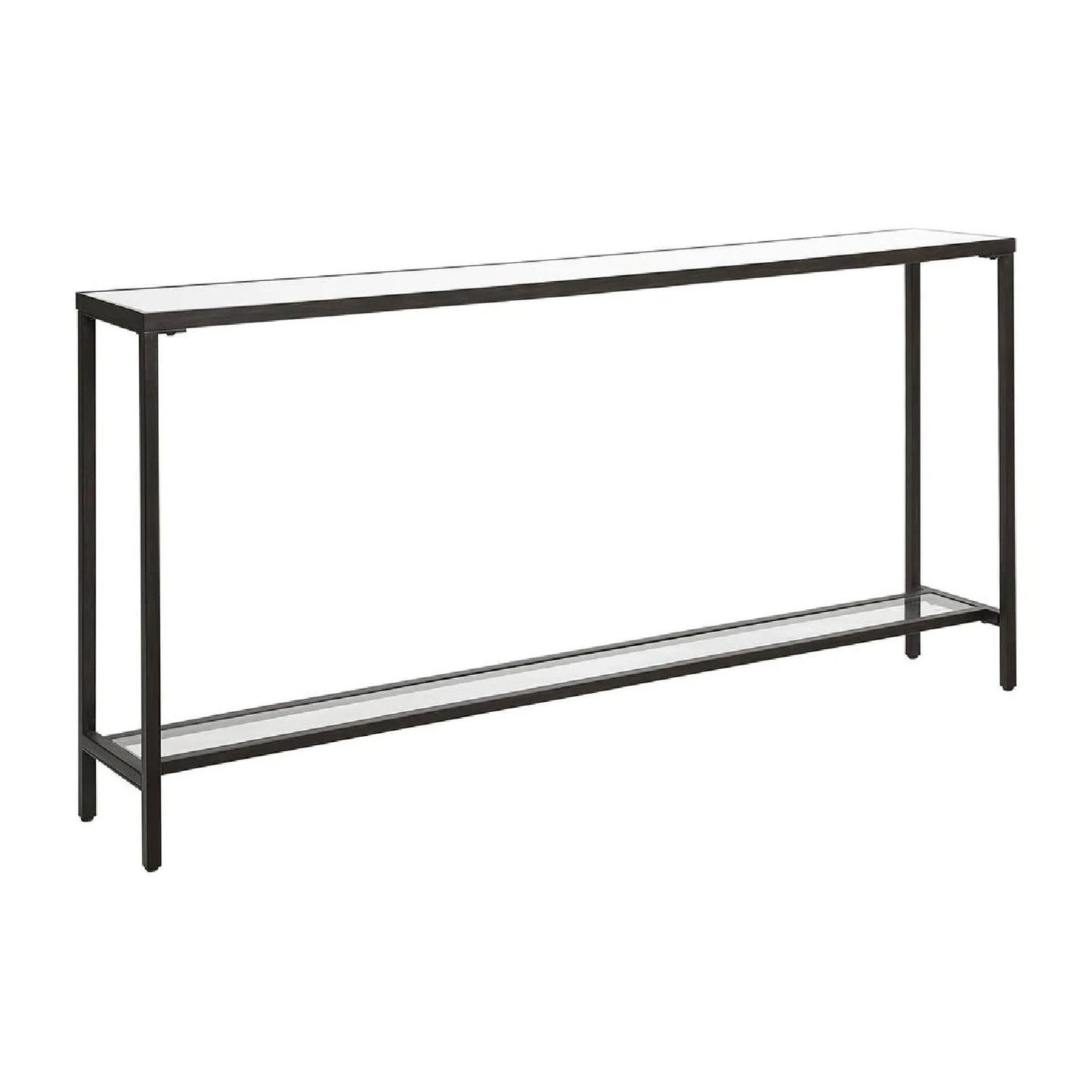 Luxury Beveled Mirror Console Table Modern Italian Style for Villa