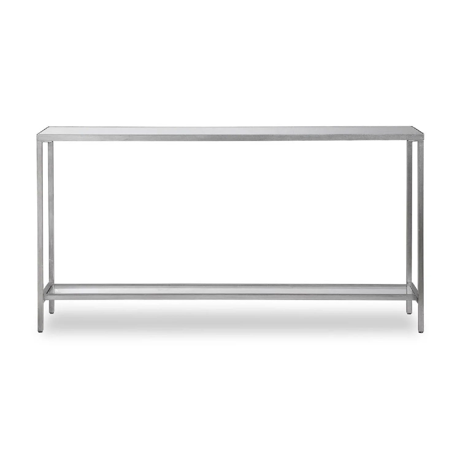 Luxury Beveled Mirror Console Table Modern Italian Style for Villa