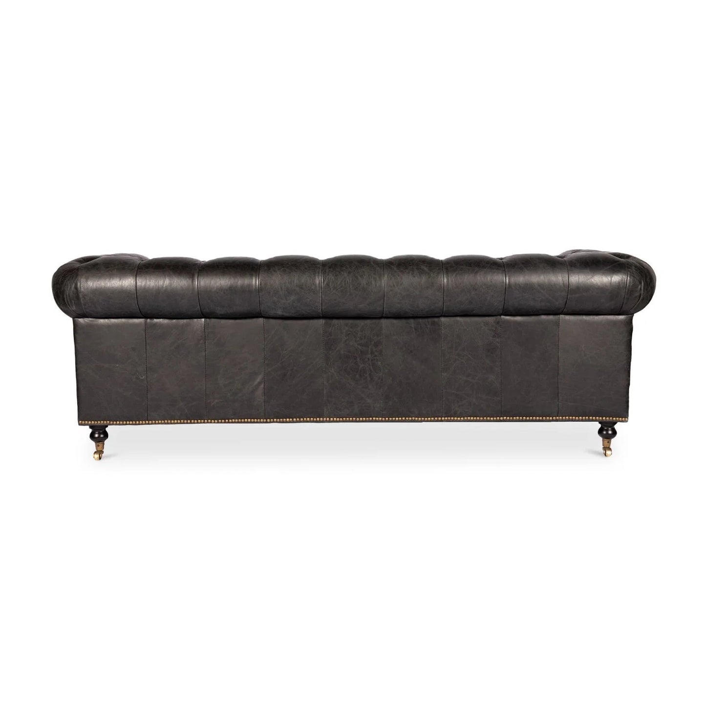 Luxury Birmingham Chesterfield Leather Sofa Modern Italian Style for Villa