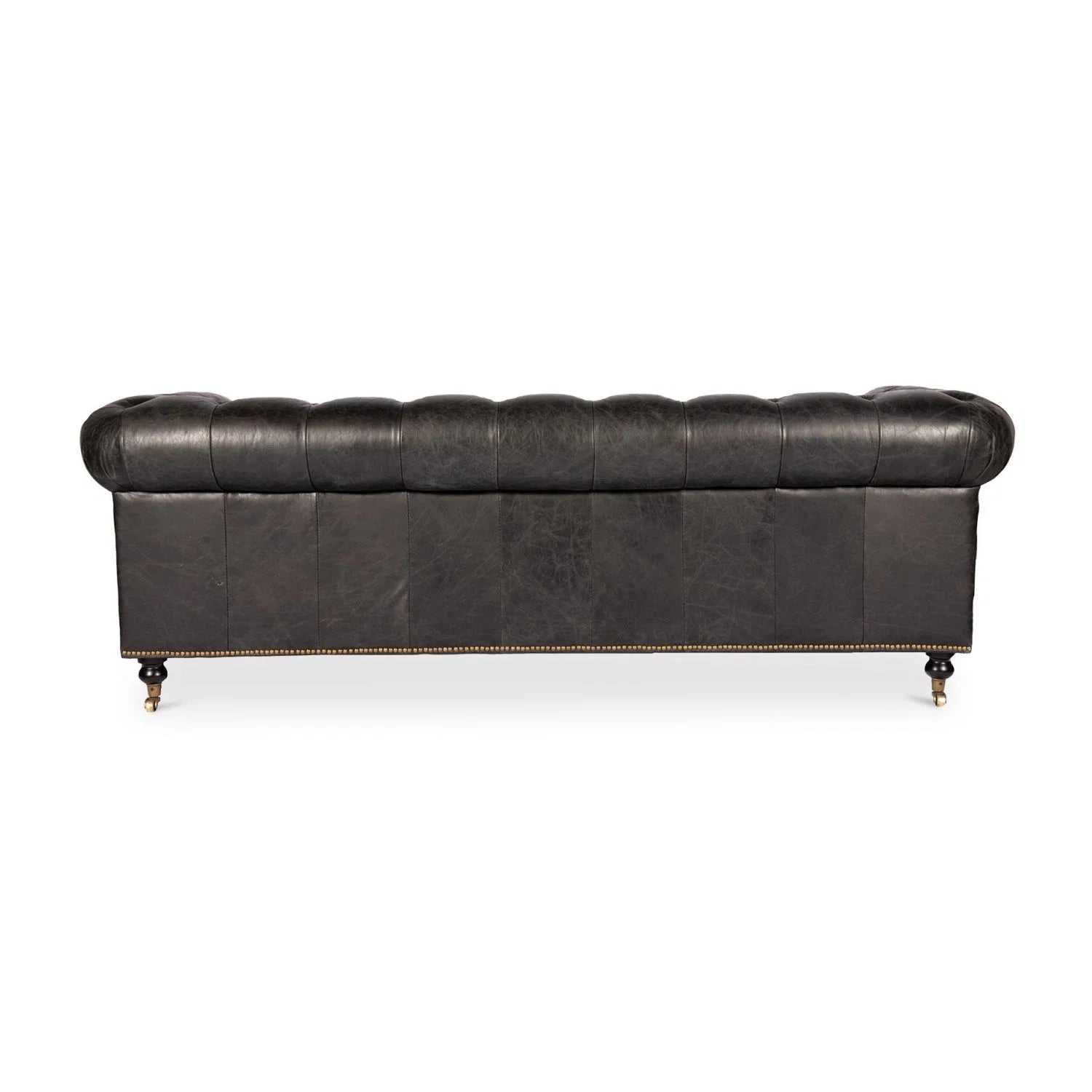 Luxury Birmingham Chesterfield Leather Sofa Modern Italian Style for Villa