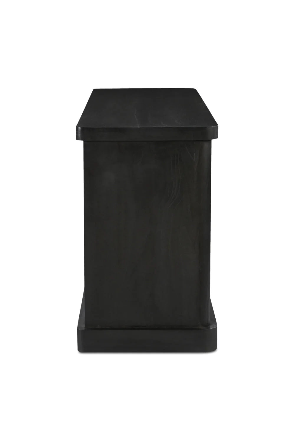 Luxury Black 4-Door Sideboard European Style for Villa