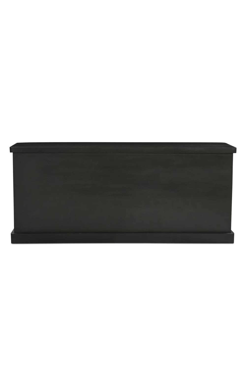 Luxury Black 4-Door Sideboard European Style for Villa