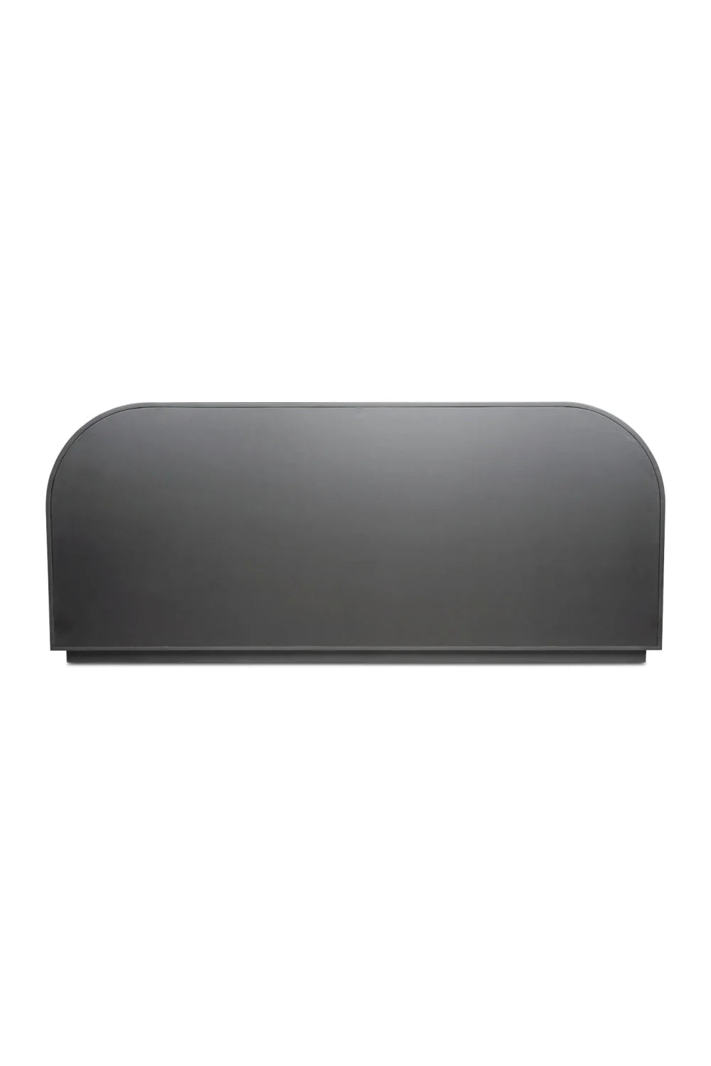Luxury Black Arched 6-Door Sideboard European Style for Villa