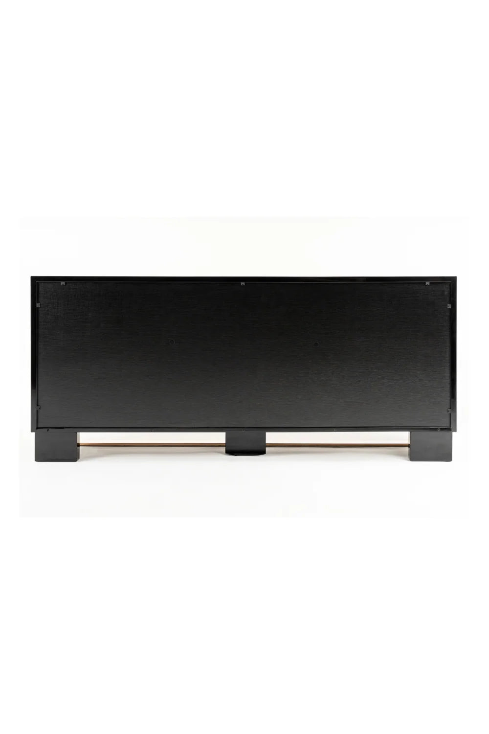 Luxury Black Gloss Sideboard European Style for Villa