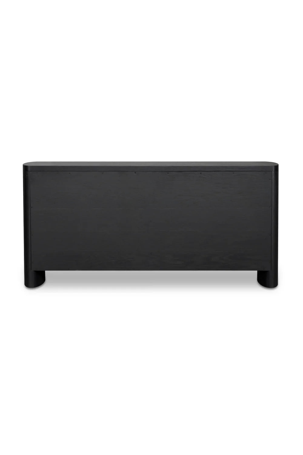 Luxury Black Herringbone Sideboard European Style for Villa