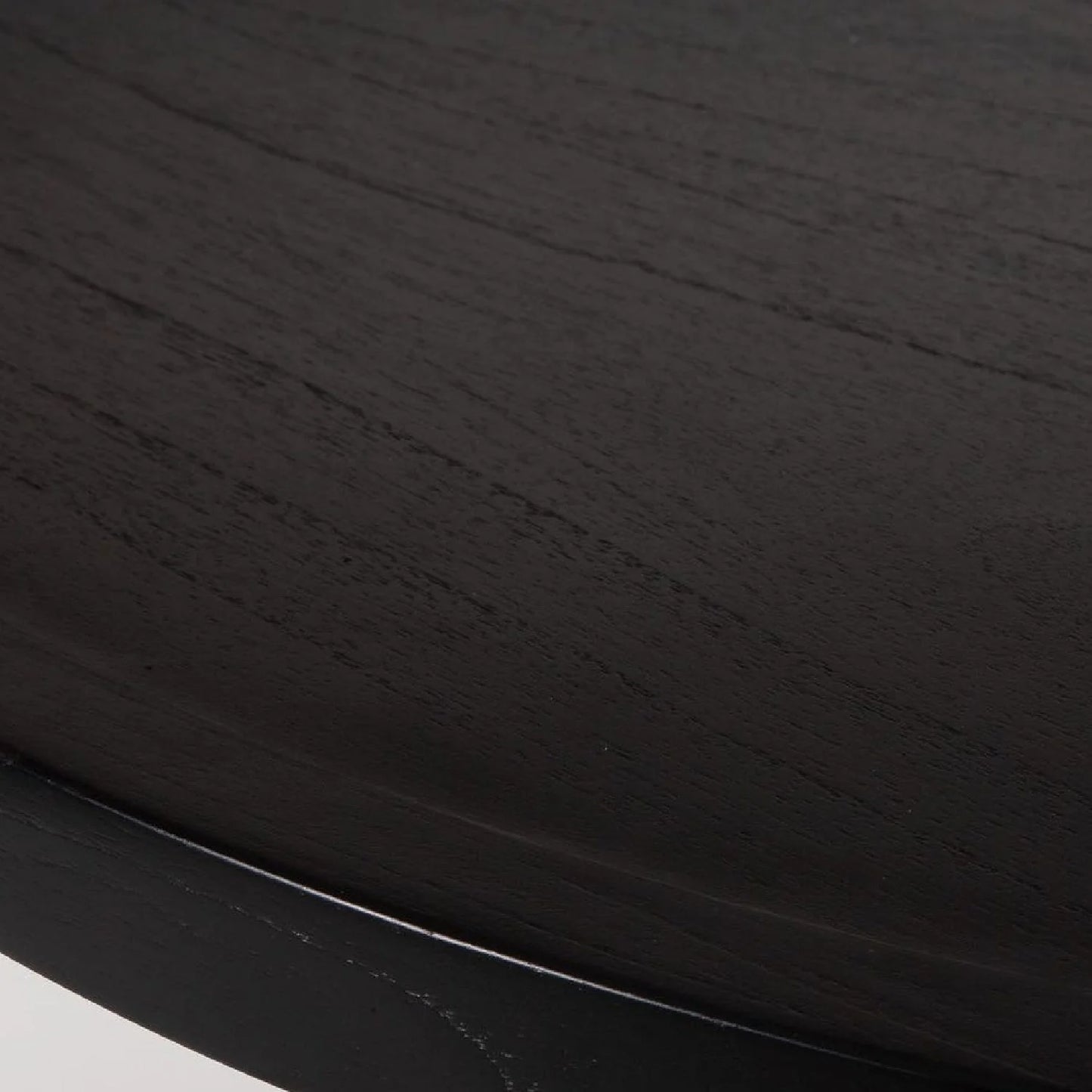 Luxury Black Mindi Veneer Coffee Table Modern Italian Style for Villa