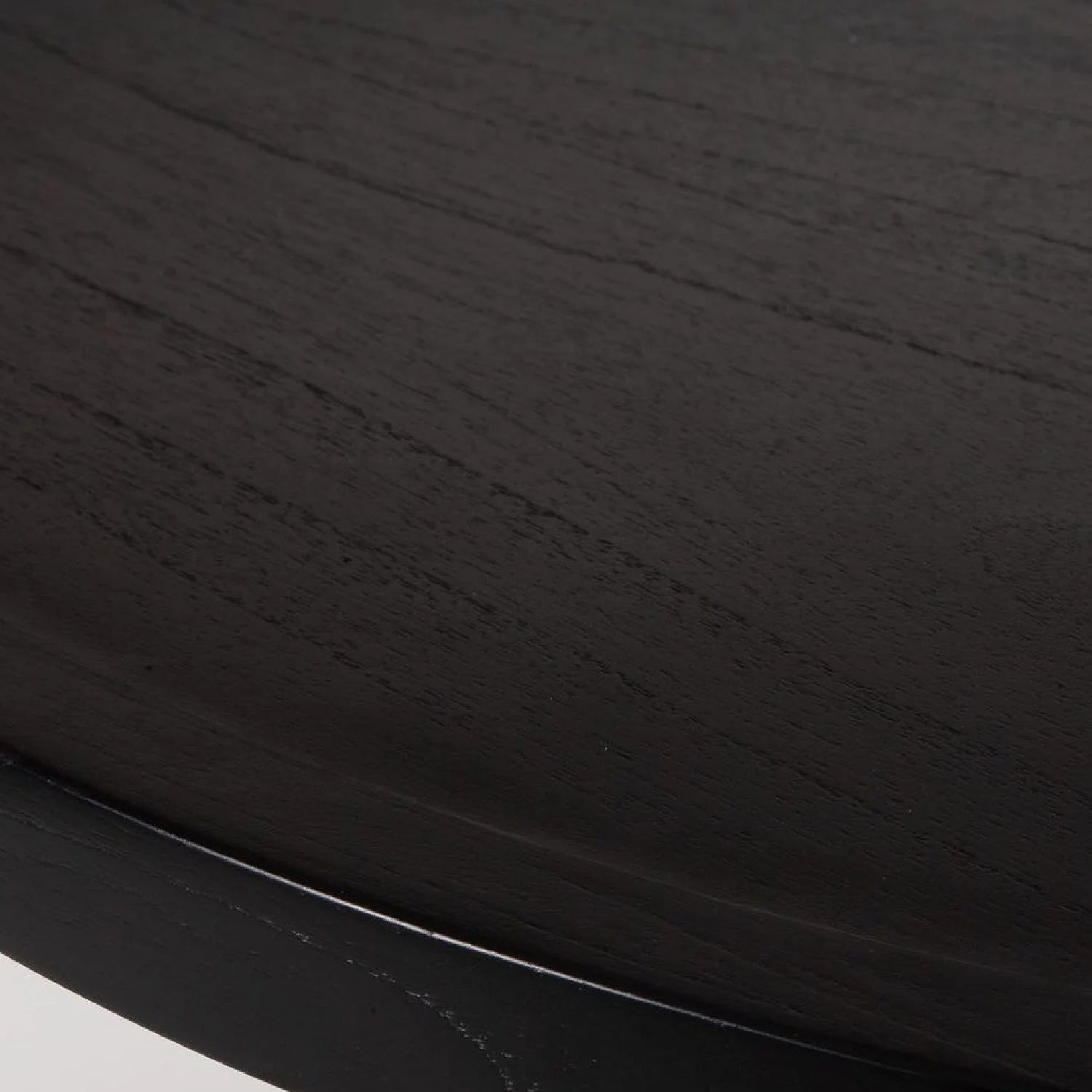 Luxury Black Mindi Veneer Coffee Table Modern Italian Style for Villa