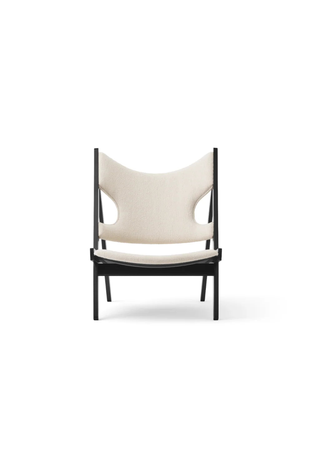Luxury Black Oak Lounge Chair Modern Italian Style for Villa