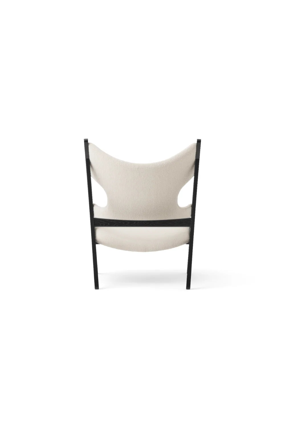 Luxury Black Oak Lounge Chair Modern Italian Style for Villa
