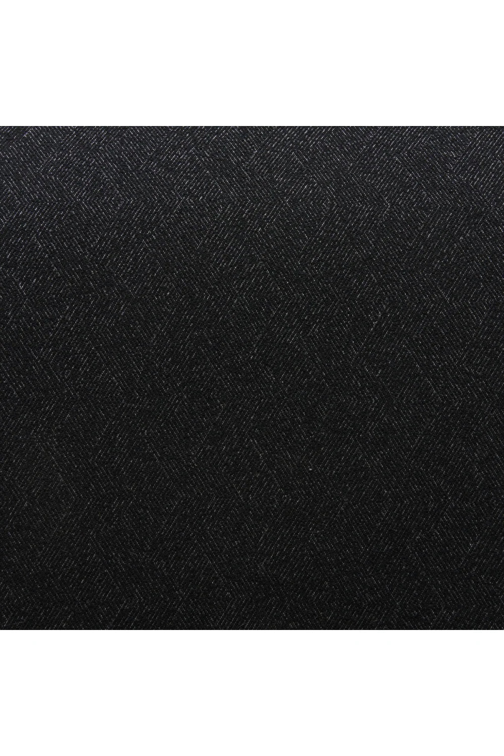 Luxury Black Textured Fabric Accent Chair Modern Italian Style for Villa