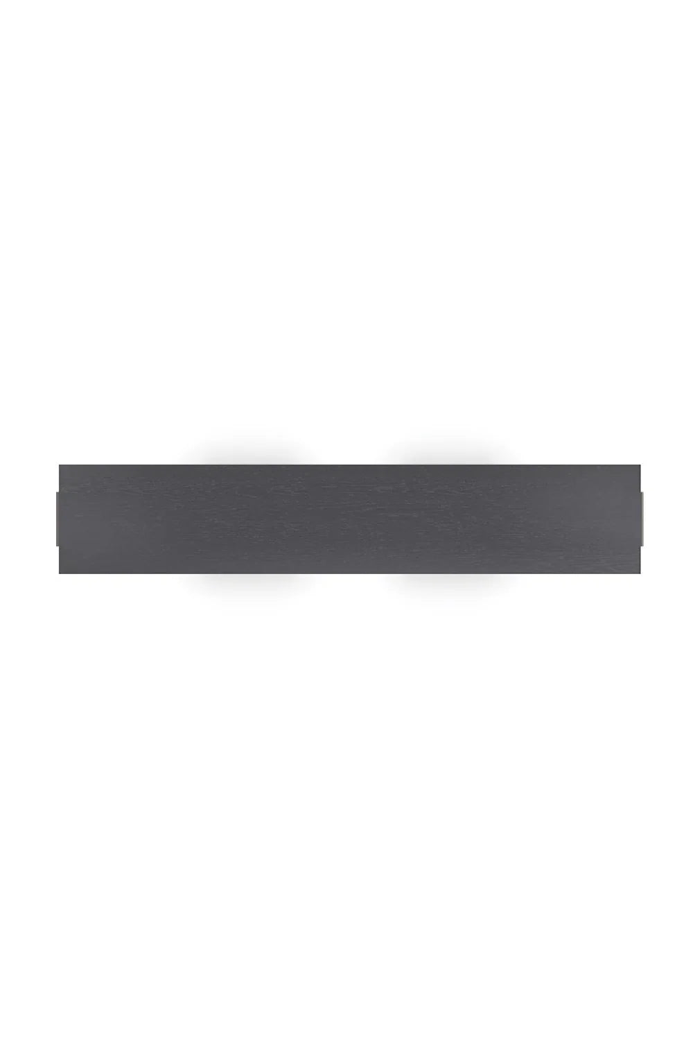 Luxury Black Wood 6-Drawer Media Cabinet Modern Italian Style for Villa