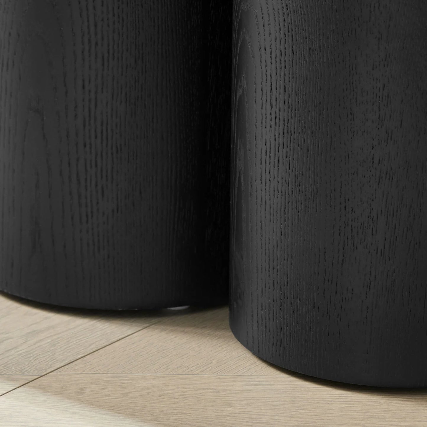 Luxury Black Wood Console Table Modern Italian Style for Villa