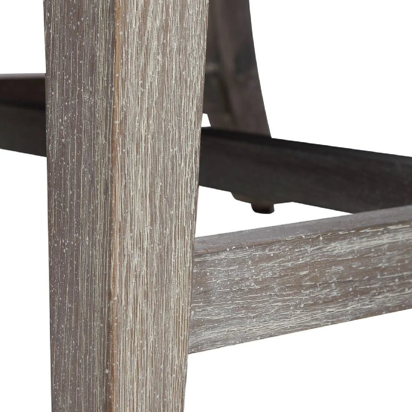 Luxury Blue Striped Wingback Accent Chair European Style for Villa