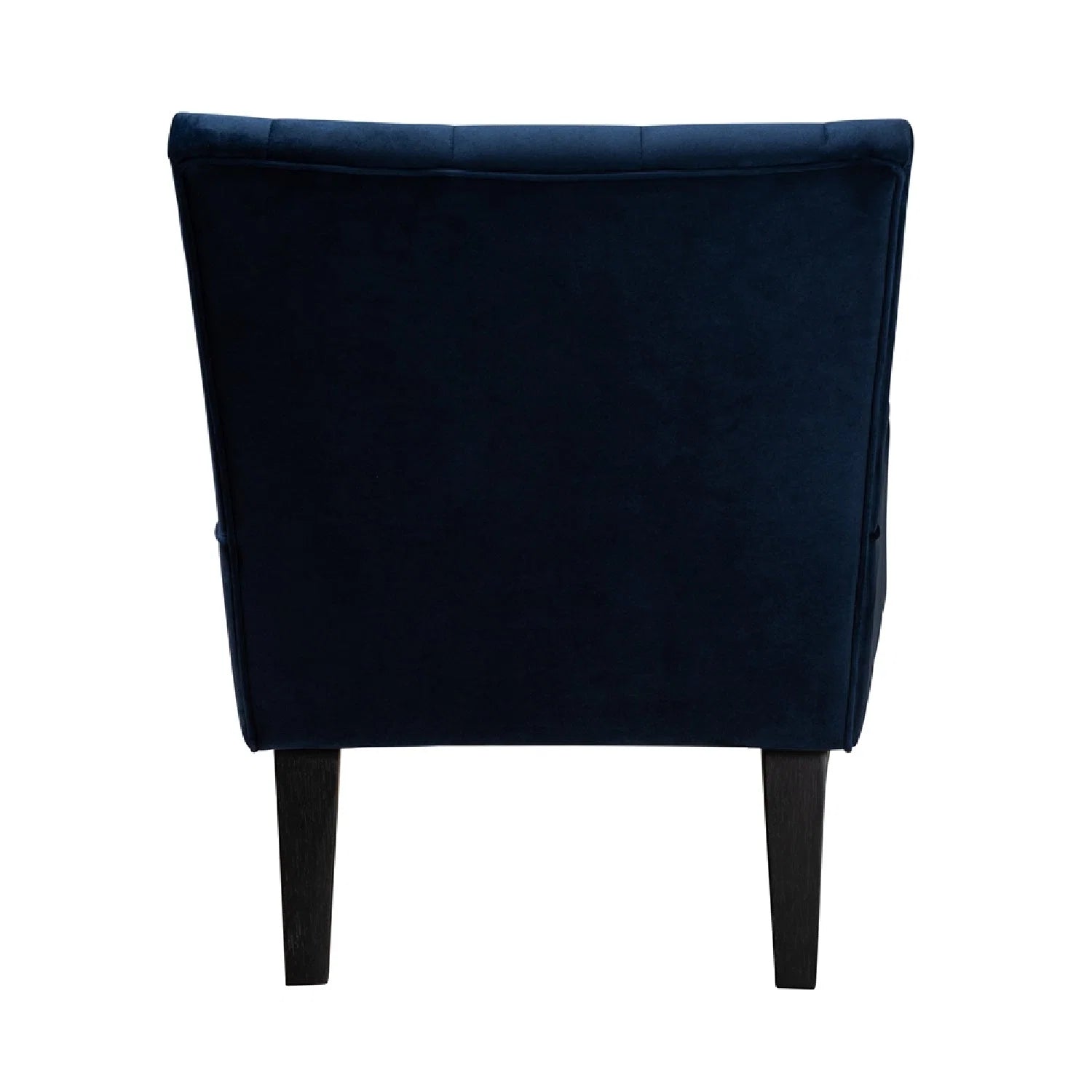 Luxury Blue Velvet Accent Chair Modern Italian Style for Villa