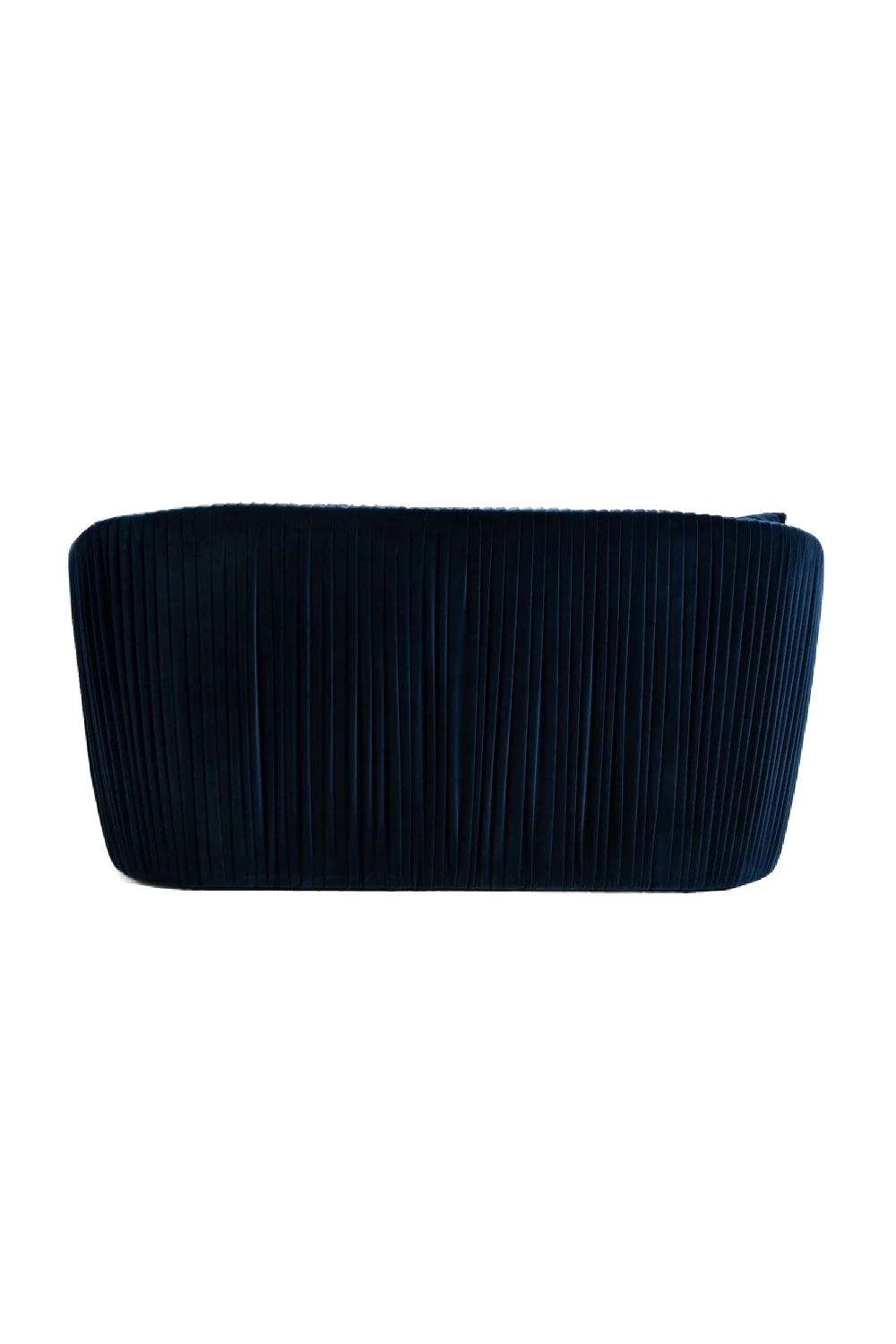 Luxury Blue Velvet Sofa Modern Italian Style for Villa