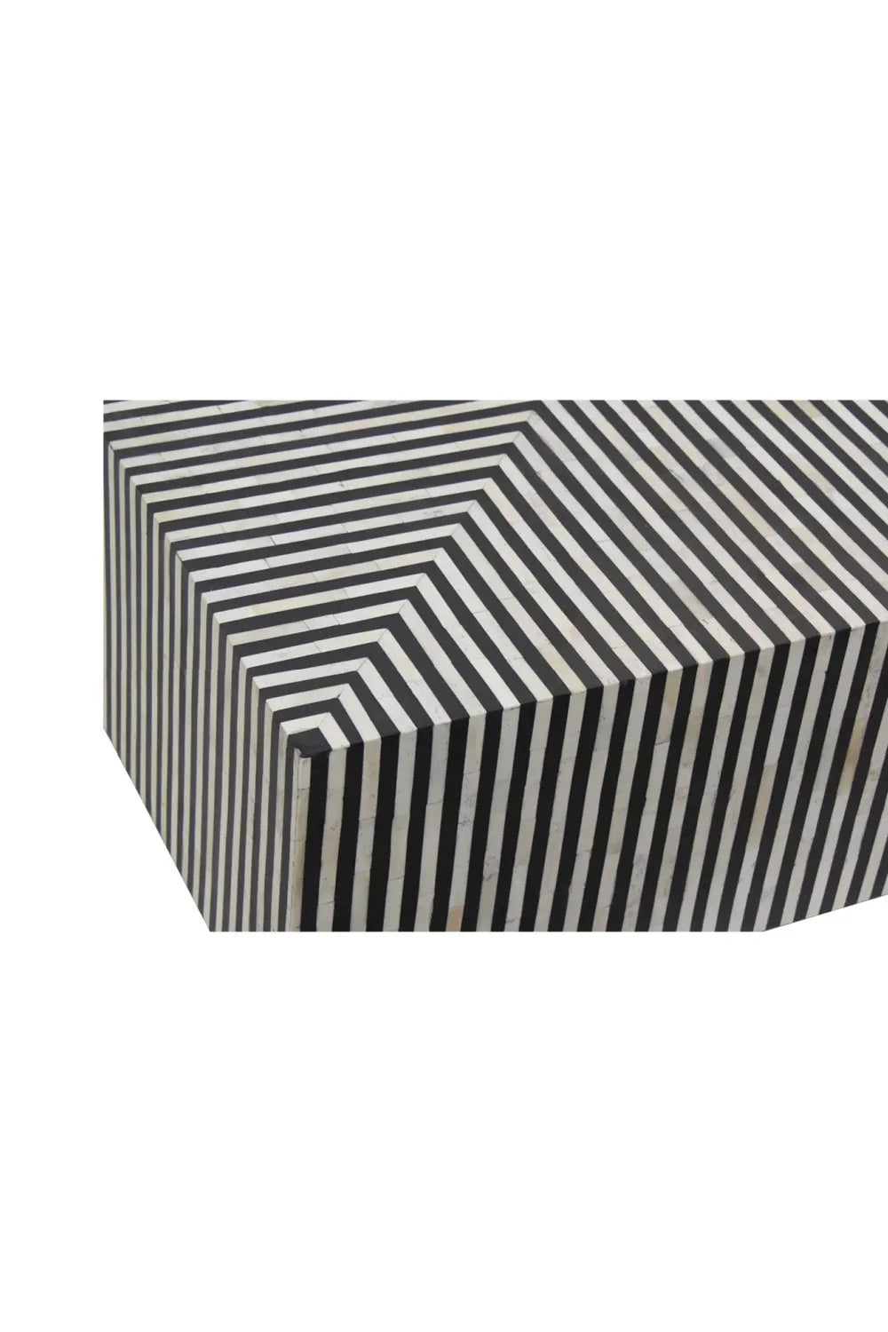 Luxury Bone Inlay Square Coffee Table Modern Italian Style for Villa