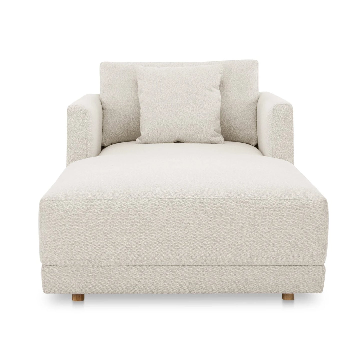 Luxury Boucle Blend Chaise Lounge European Style for Villa