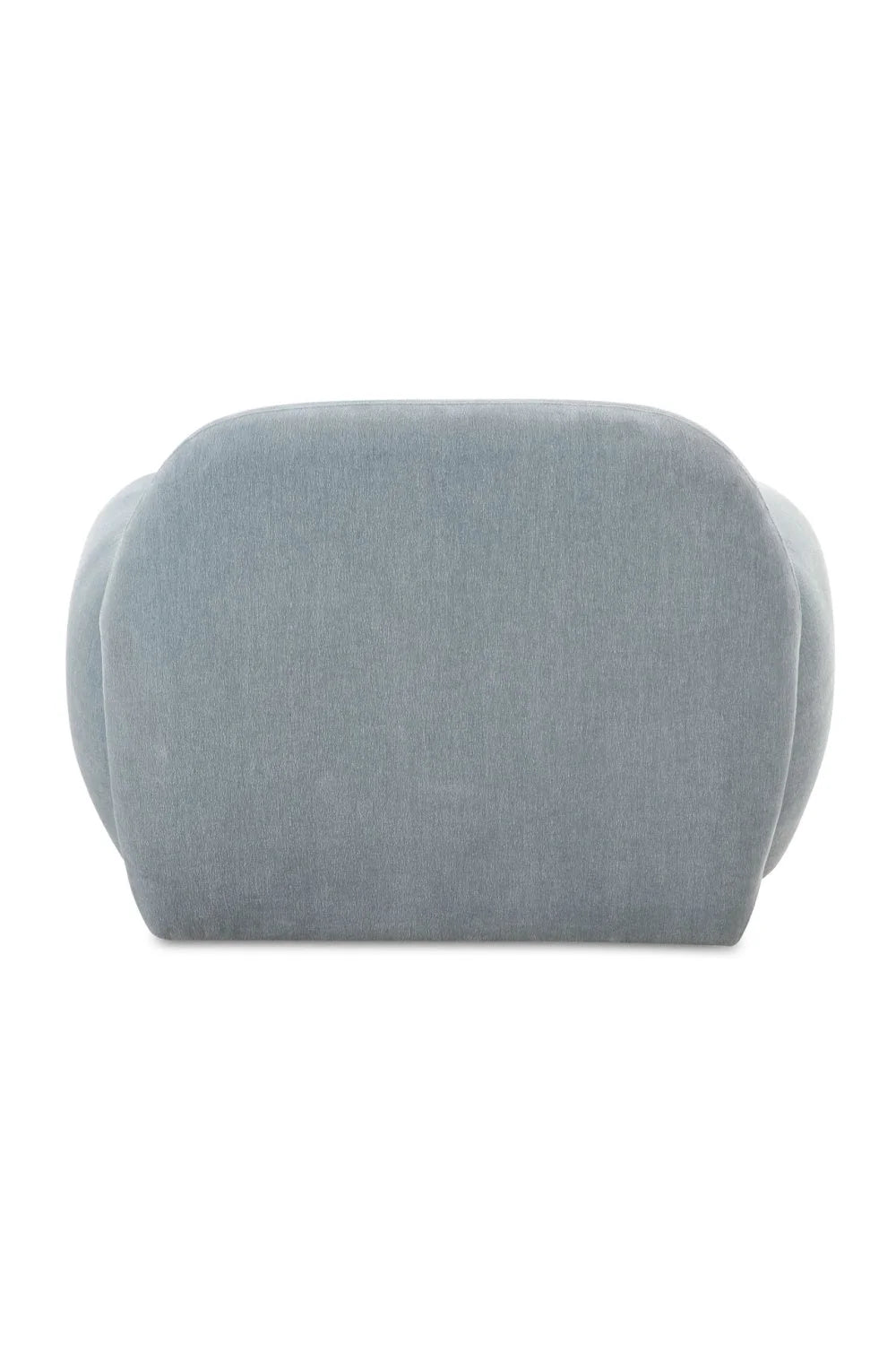 Luxury Boucle Low Profile Lounge Chair Modern Italian Style for Villa