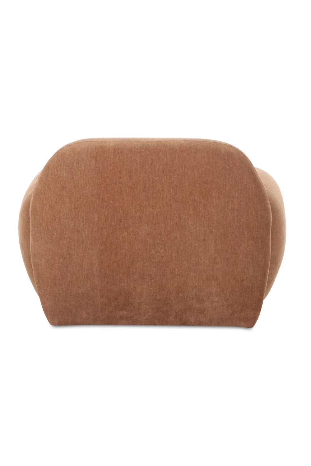 Luxury Boucle Low Profile Lounge Chair Modern Italian Style for Villa