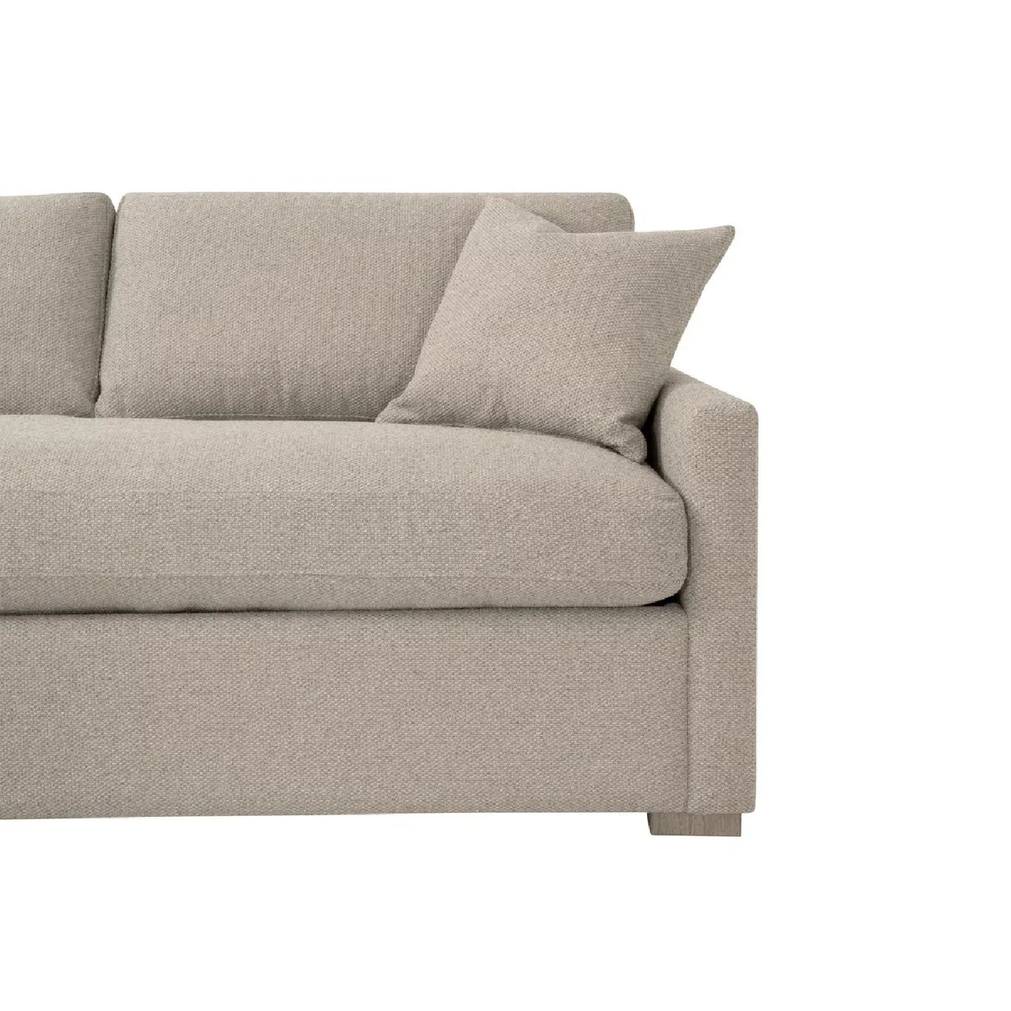 Luxury Boucle Queen Sleeper Sofa Modern Italian Style for Villa