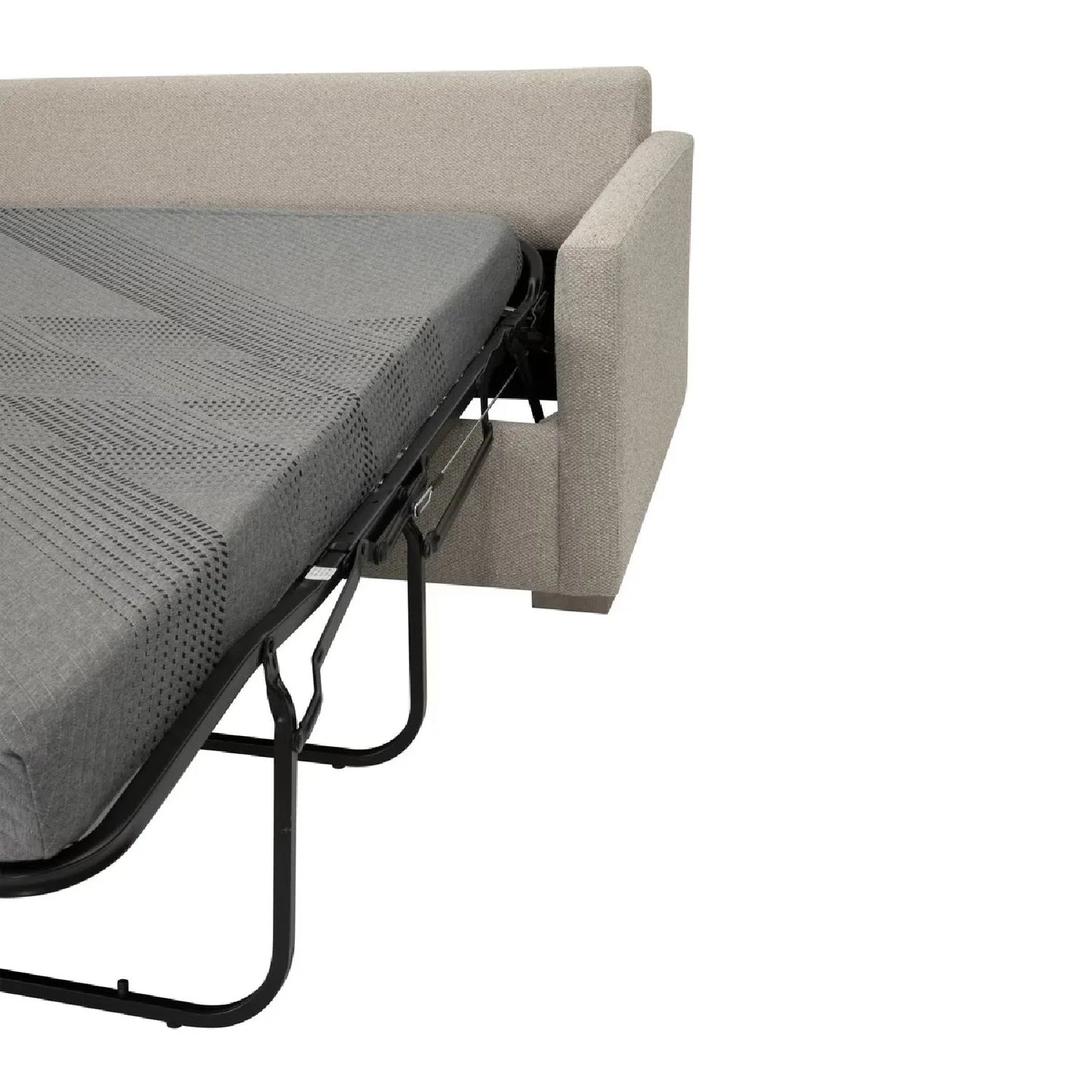Luxury Boucle Queen Sleeper Sofa Modern Italian Style for Villa