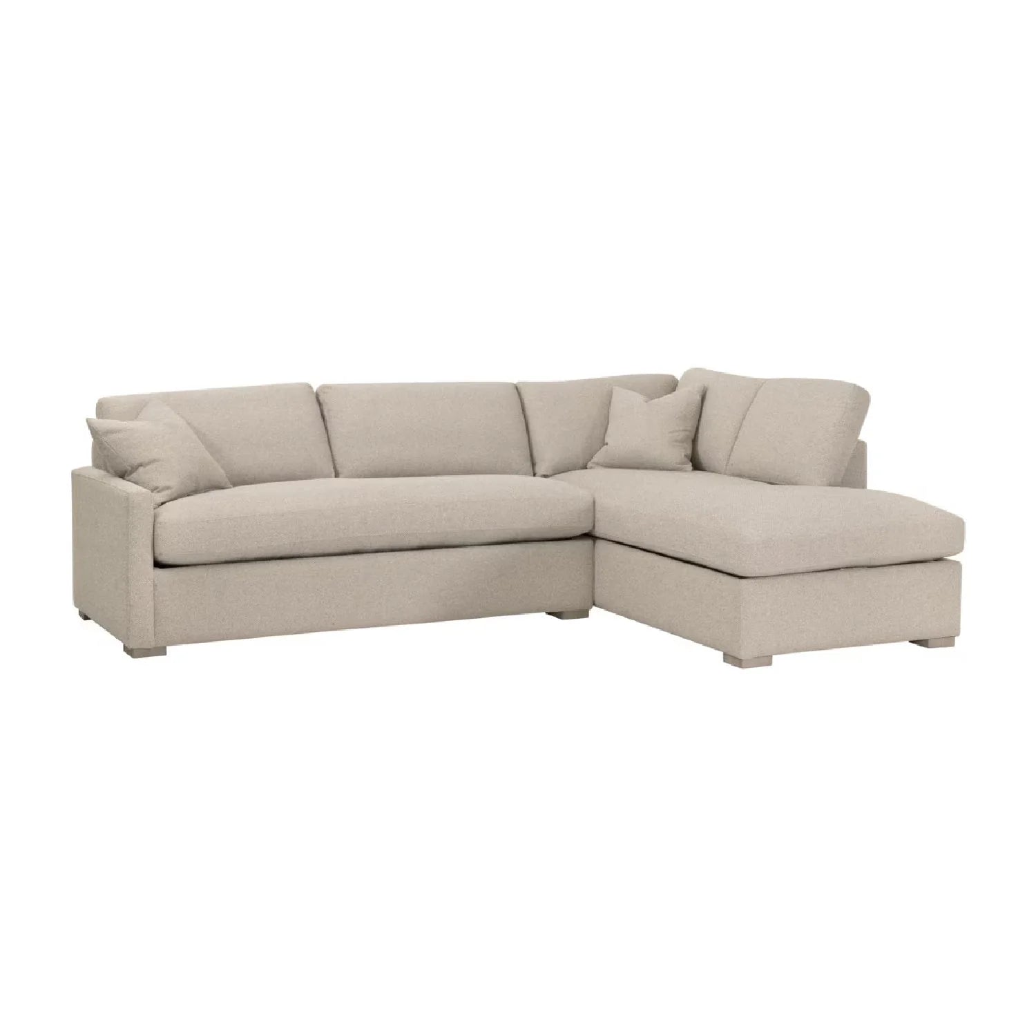 Luxury Boucle Queen Sleeper Sofa Modern Italian Style for Villa