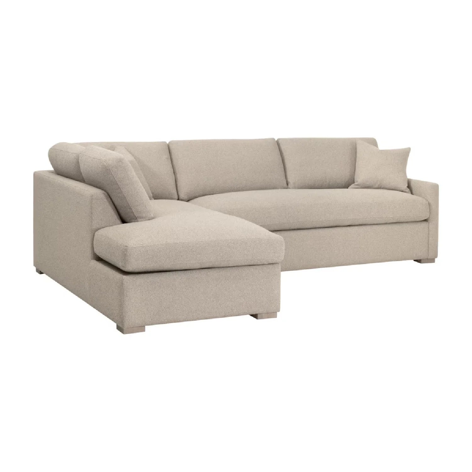Luxury Boucle Queen Sleeper Sofa Modern Italian Style for Villa
