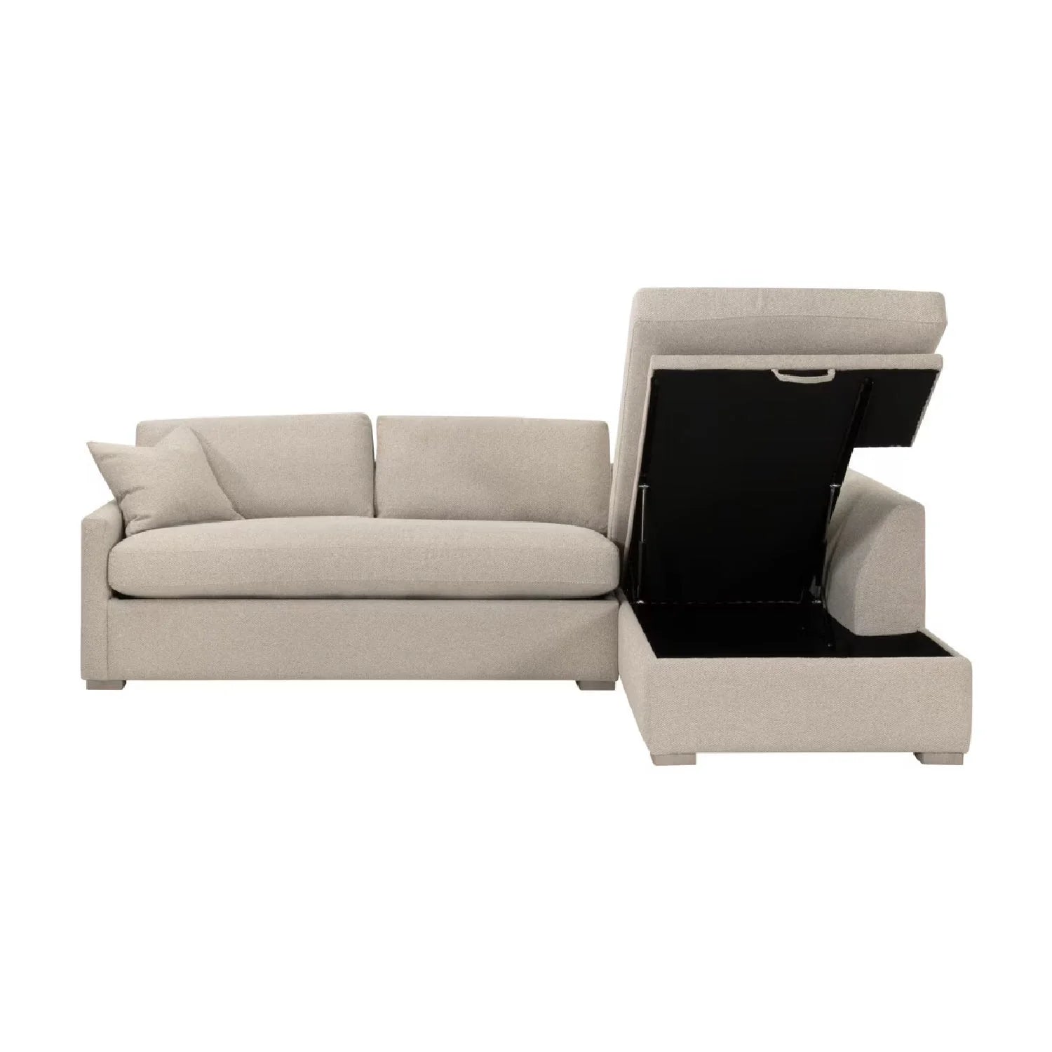 Luxury Boucle Queen Sleeper Sofa Modern Italian Style for Villa