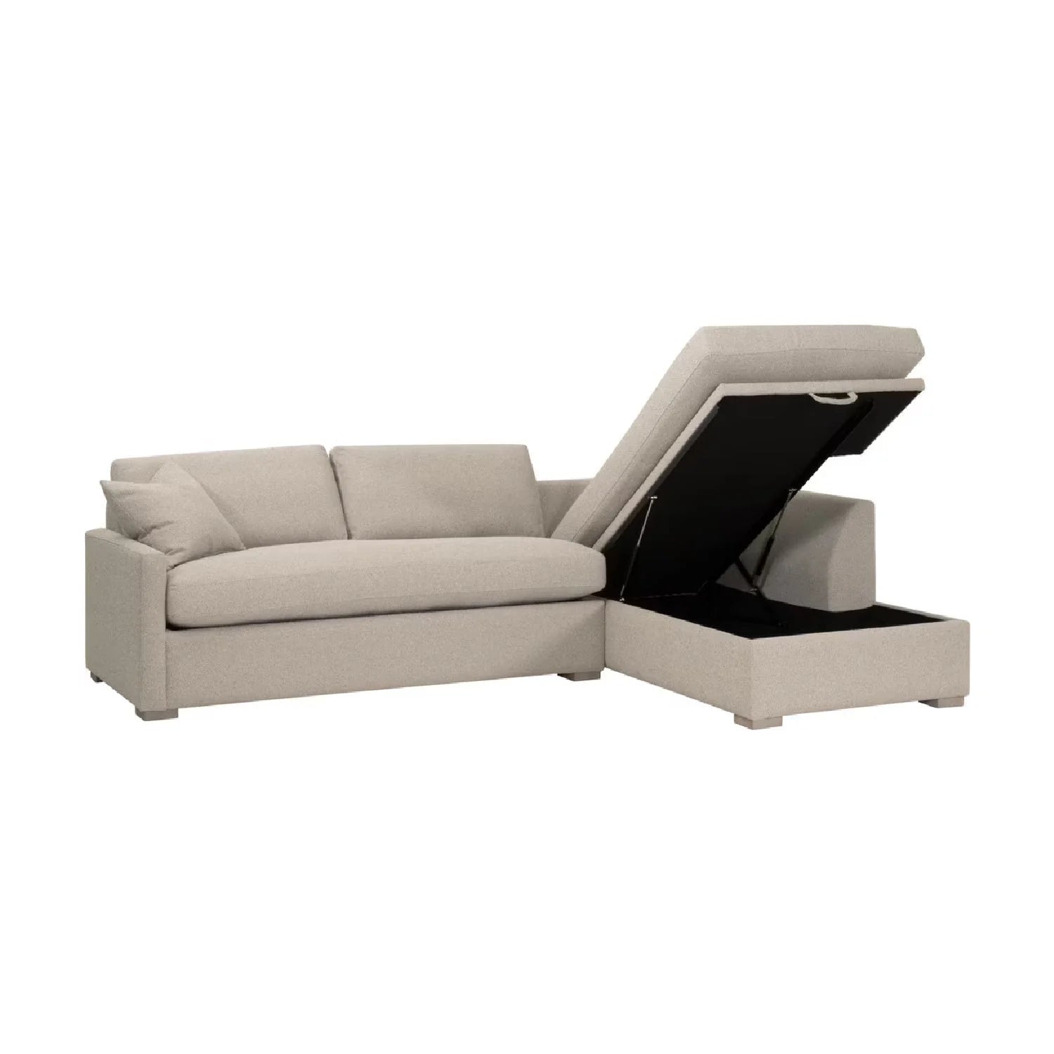 Luxury Boucle Queen Sleeper Sofa Modern Italian Style for Villa