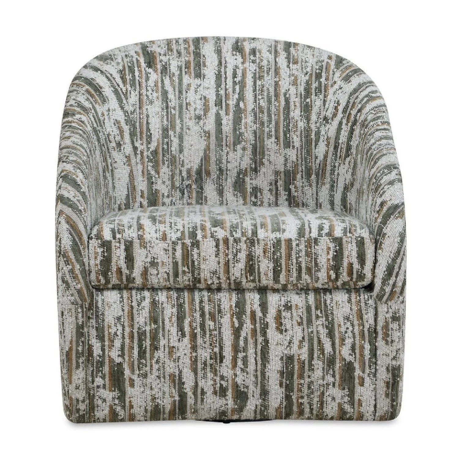 Luxury Boucle Swivel Accent Chair Modern Italian Style for Villa