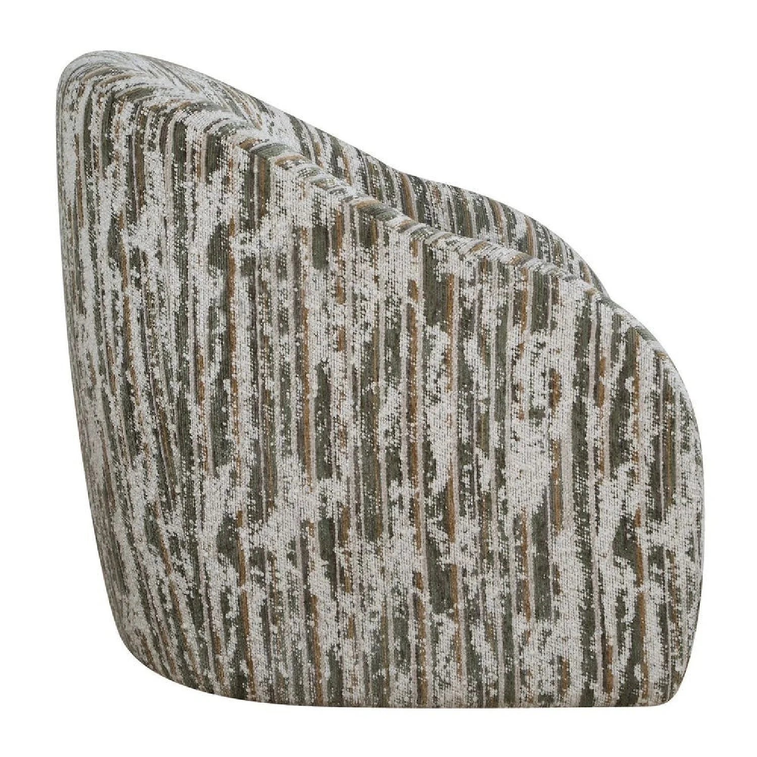 Luxury Boucle Swivel Accent Chair Modern Italian Style for Villa