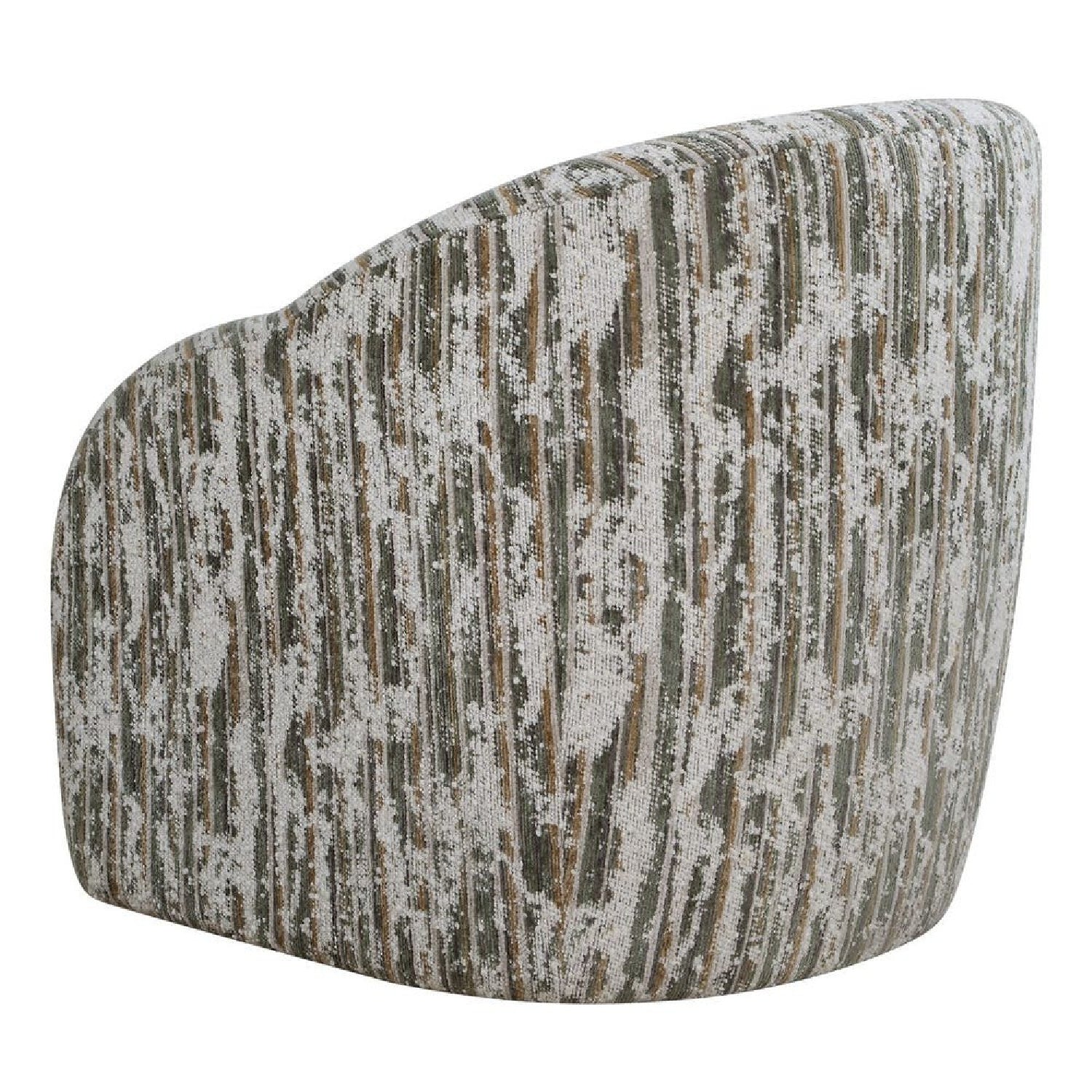 Luxury Boucle Swivel Accent Chair Modern Italian Style for Villa
