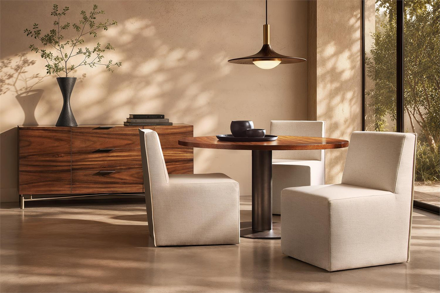 Luxury Brasea Dining Table Modern Italian Style for Villa