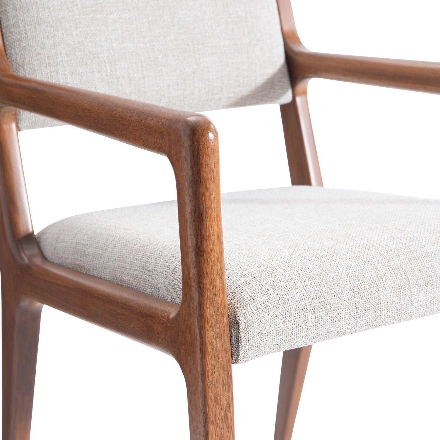 Luxury Brasea Fabric Armchair Modern Italian Style for Villa