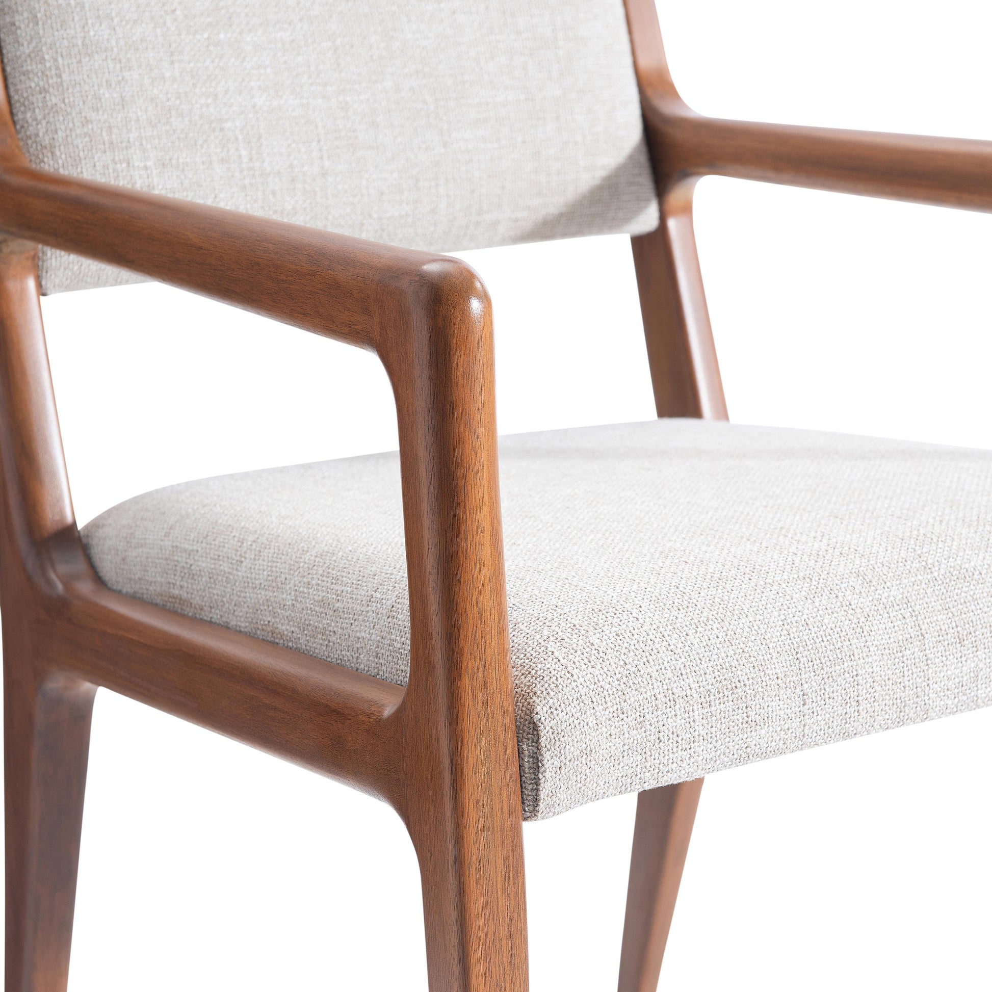 Luxury Brasea Fabric Armchair Modern Italian Style for Villa