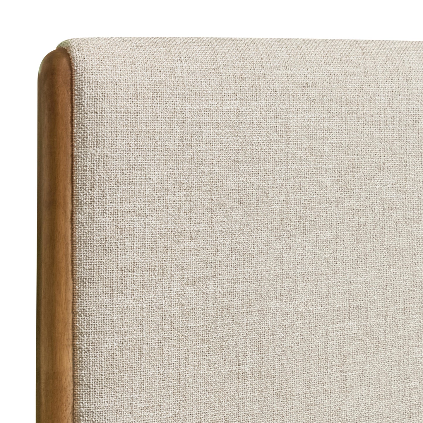 Luxury Brasea Fabric Panel Bed Modern Italian Style for Villa