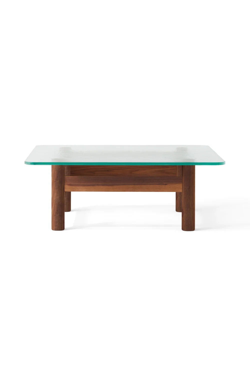 Luxury Brasilia Tempered Glass Coffee Table Modern Italian Style for Villa