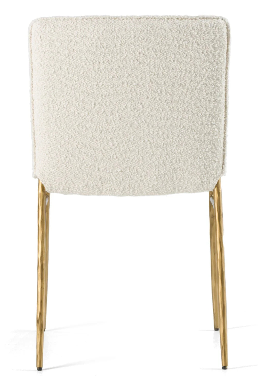Luxury Brass Framed Modern Dining Chair European Style for Villa