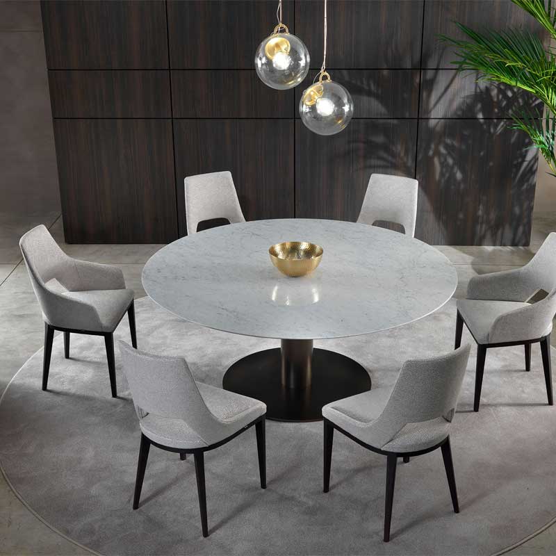 Luxury Break Dining Table Modern Italian Style for Villa