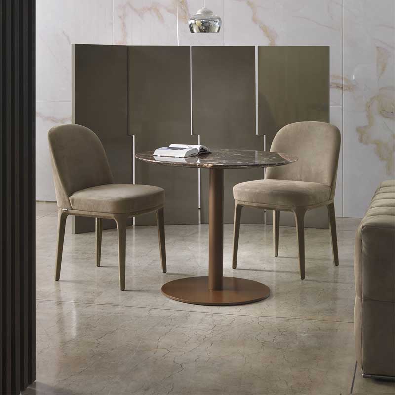 Luxury Break Dining Table Modern Italian Style for Villa